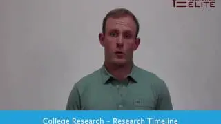 College Research   Research Timeline