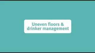 Litter management series: Uneven floors and drinker management