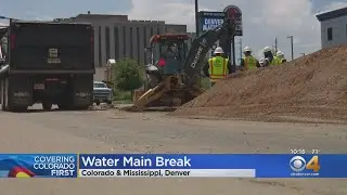 Colorado Boulevard To Reopen By Midnight After Water Main Break