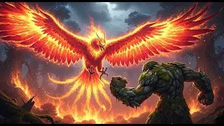 The Ultimate Fire Phoenix Battles to Titans Protect the Sacred Fire Forest | Epic Showdown!