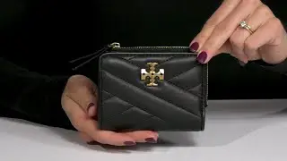 Tory Burch Kira Chevron Bi-Fold Wallet SKU: 9947213