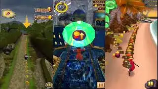 Reverse Temple Run2, Normal Temple Jungle Oz, Reverse