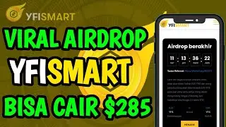 AIRDROP YFISMART CLAIM TOKEN YFIS | Aplikasi Penghasil Uang Termudah