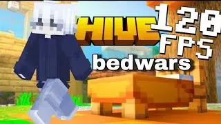 DESTROYING Everyone in Hive bed wars mobile! FPS60!
