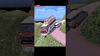 Most Dangerous Road Survival on Euro truck simulator 2 Bus mod eps06