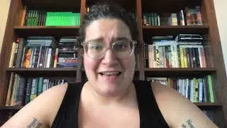 Carmen Maria Machado accepts the 2020 Lambda Literary Award in LGBTQ Nonfiction