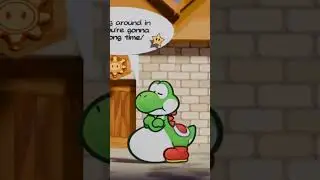 Paper Yoshi vore (animation made by Fancy Blue) @249VorePoke @AlexAnaVoreThon