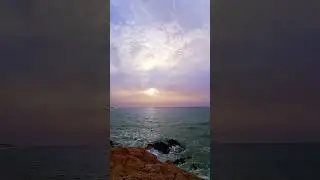 Cascade of colours at the sea! #beach #waves