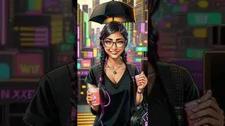 A.I. Draws Mia Khalifa in different styles 2.#ai #viral#follow#love#mia#kitten #cute#beautiful#girl