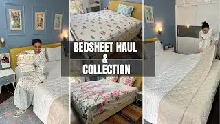 BEDSHEET Haul & Collection From AMAZON & Home Centre | My Favourite Bedsheets