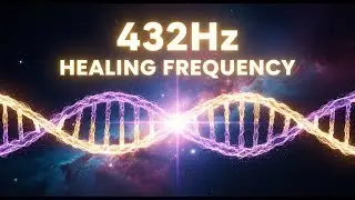 528Hz DNA Healing Meditation Music | Miracle Frequency for Stress Relief, Sleep & Spiritual Healing