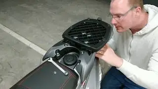 Topcase drauf bauen auf mein Roller