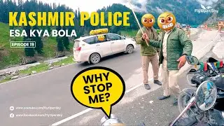 Kashmir Police🤬 Esa Kya bola🤬🤬why Stop me