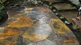 Cómo construir un Patio con Piedra Natural Flagstone