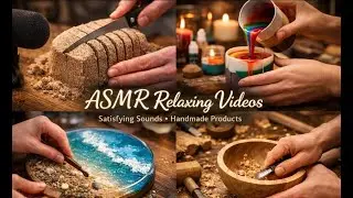 Mesmerizing Kinetic Sand Art ASMR | Soothing Sculpting Videos to Calm Your Mind