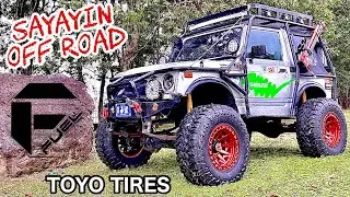 FUEL Beadlocks & TOYO Tires MT on Suzuki Samurai - Test - #fuel #toyotires by @SayayinOffRoad