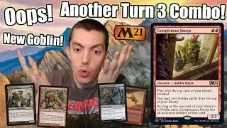 M21 Preview - The Scoop On Conspicuous Snoop - Easy Two Card Combo, Turn Three Kill!