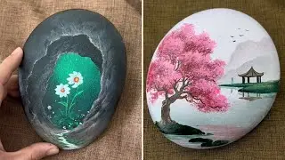 Rock Paintings That will Catch Your Eye | Stone Painting craft ideas | Craft guides
