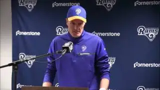 Los Angeles Rams Interim Head Coach John Fassel Interview