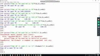 Python 3 Tutorial 021- Format print output using %, {}, format, padding and aligning strings