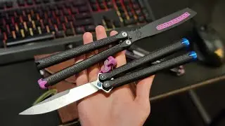 Is this the MOST Innovative Balisong of 2025?? | Zippy Cycloid LC Follow up