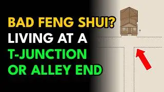 Home Feng Shui: Are Houses At A T-Junction Or In A Dead-End Bad? How To Fix Them