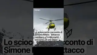 Simone Moro, &lsquo;sto bene e torner&ograve; a fare quello che voglio&rsquo;. Dopo l&rsquo;attacco cardiaco in Tibet