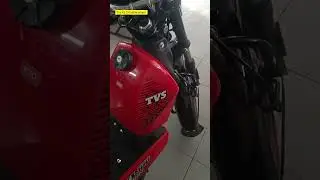 TVS xl 100 alloy wheel raed black