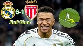 Real Madrid vs Monaco (6-1) Extended HIGHLIGHTS | UEFA Champions League