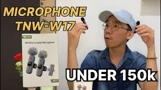SUARA JADI LEBIH JELAS!!! UNBOXING WIRELESS LAVALIER MICROPHONE TNW-W17!!! MURAH BANGET