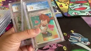 CGC PERFECT 10 Gym Leaders Pokemon Card Trainer Collection - Churmander