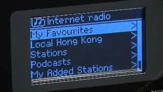 WR-280 Internet Radio 3 - How to set Main Menu