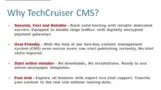 Online Newspaper CMS Software