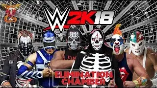 WWE 2K18 Elimination Chamber Mexicano 🇲🇽