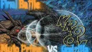 Godzilla vs Muto Prime Final battle (With sound effects) - Godzilla: Aftershock Comic (Reupload)