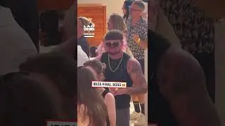 Ibiza final boss enjoying himself 😅 (🎥: TT/ zerosixwestibiza)