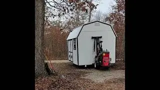 New Building 10 x 12 ' Lofted Garden Shed Delivery Arrival Classic