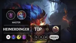 Heimerdinger Top vs Jayce - KR Master Patch 9.19