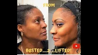 Busted2Lifted | Bobbi Boss Badu-W | Get Ready With Me