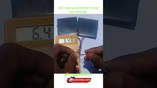 #Mini solar panel mobile charging real and fake||मिनी सोलर पैनल फोन चार्ज असली और नकली #shorts
