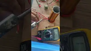 how to make tesla coil and how to test its components using Multimeter