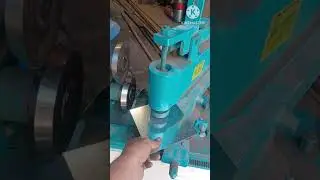 Round Steel Sheet Cutting Machine!...