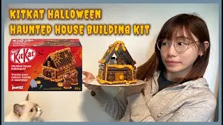 Halloween 🎃 KitKat Haunted House Building Kit 👻🏠