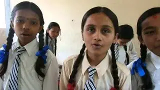 Learning some Minnesota Words in Waling,Nepal, The Excellent Boarding School