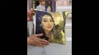 Magic pillow / photo magic pillow/ reversible pillow/ photo pillow