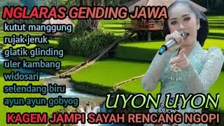 NGLARAS GENDING JAWA KLASIK || KUTUT MANGGUNG || RUJAK JERUK || UYON UYON KAGEM JAMPI SAYAH