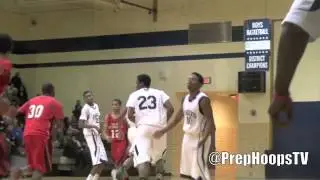 Darius Bean 2013 Chandler Park Academy showing major athleticism with 8 DUNKS