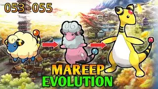 How To Evolve Mareep Into Flaaffy And Ampharos In Pokemon Heart Gold & Soul Silver | Johto Dex