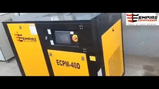 Empire 40HP Energy Saving Screw Air Compressor with Full Set Installed For lighter Mfg plant Gujarat