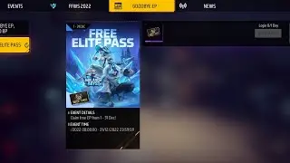 Free fire new event ffws 2022 new elitpas
